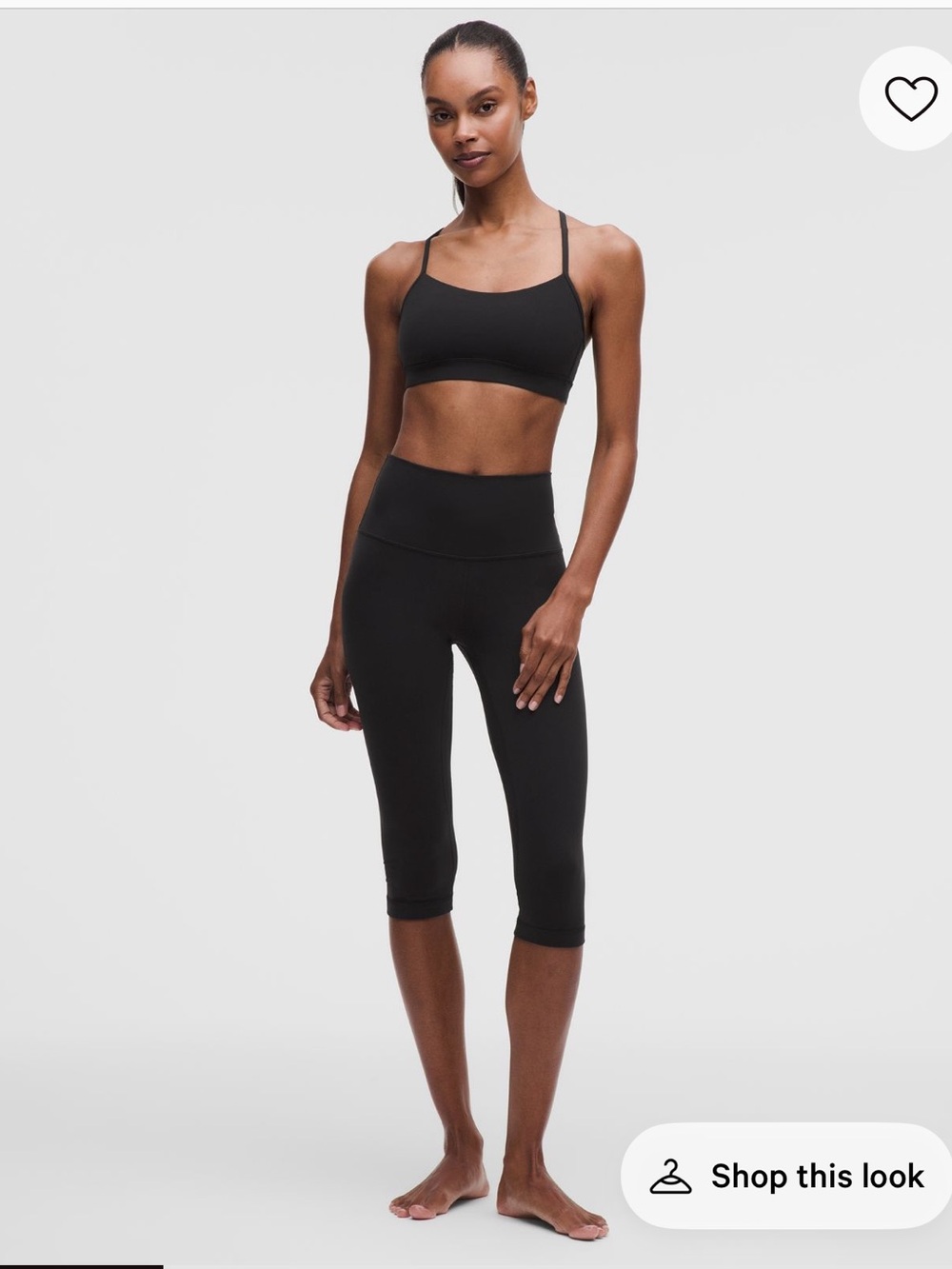 Lululemon NWT Align High Rise Crop 17” Capri
